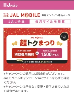 JALモバイル 2回線契約で通信容量のコスパがいい組み合わせは？